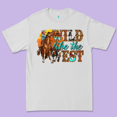 Premium Tee wild like west