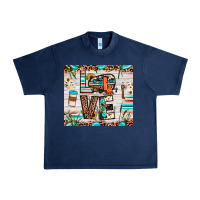 Navy love camp Urban Heavy Tee - JahusDesignShop