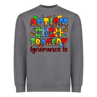 Storm autism is not a tragedy ignorance is Heavyweight Sweatshirt - JahusDesignShop