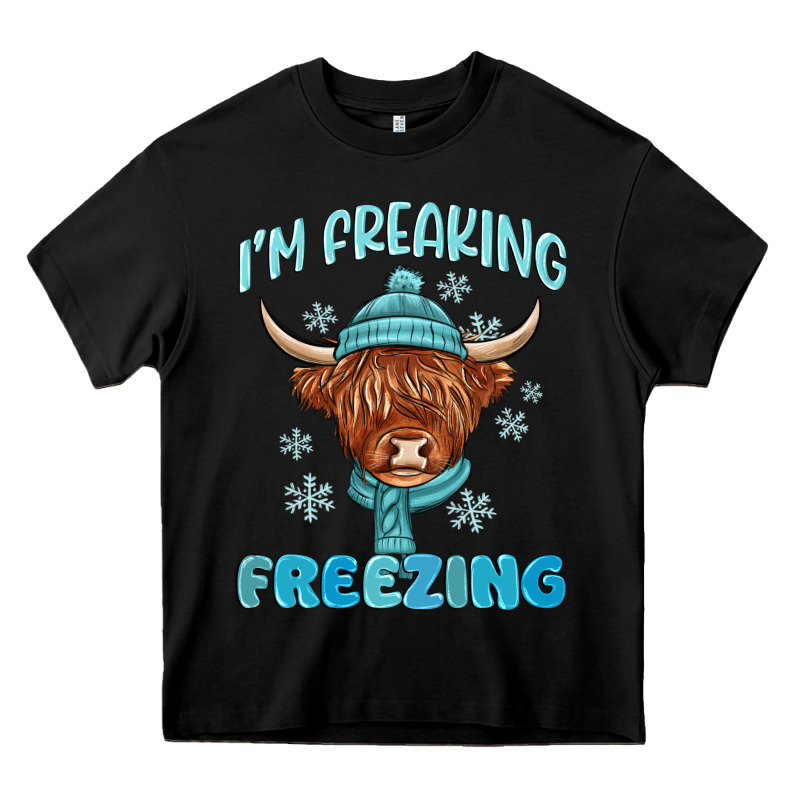 I'm Freaking Freezing Heavy Core Tee by MaliasSmallBusiness | Teevron