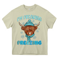 Mossy i'm freaking freezing Heavy Core Tee - MaliasSmallBusiness