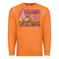 Carrot Dreaming Of A Pink Christmas Premium Sweatshirt - BundleAndBundleShop