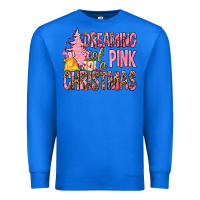 True Royal Dreaming Of A Pink Christmas Premium Sweatshirt - BundleAndBundleShop