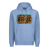 Colony Blue Leopard Pattern Babe Tried Premium Hoodie - Bettercallsaul
