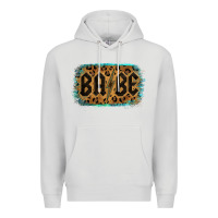 Dove Grey Leopard Pattern Babe Tried Premium Hoodie - Bettercallsaul
