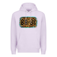 Lilac Leopard Pattern Babe Tried Premium Hoodie - Bettercallsaul