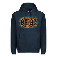 Navy Leopard Pattern Babe Tried Premium Hoodie - Bettercallsaul