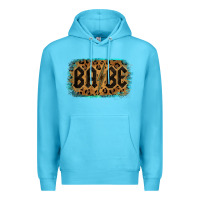 Ocean Blue Leopard Pattern Babe Tried Premium Hoodie - Bettercallsaul