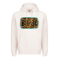 Pale Pink Leopard Pattern Babe Tried Premium Hoodie - Bettercallsaul
