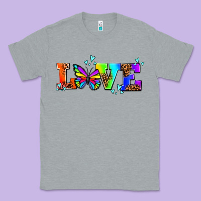 Pride Love Butterflies Classic Tee Designed By Adodesignshop