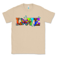 Mushroom pride love butterflies Classic Tee - AdoDesignShop