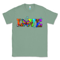 Sage pride love butterflies Classic Tee - AdoDesignShop