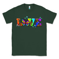 Sports Green pride love butterflies Classic Tee - AdoDesignShop