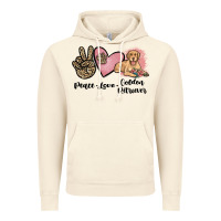 Vintage Artic peace love golden retriever Vintage Hoodie - JahusDesignShop