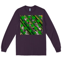 Plum st patricks western brush strokes Long Sleeve Tee - Artiststas