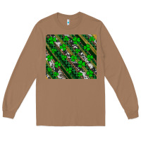 Toasted Coconut st patricks western brush strokes Long Sleeve Tee - Artiststas