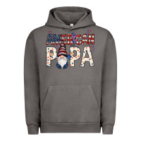 Pigment Tornado American papa with gnome 4th of july Urban Hoodie - HowdyJamesFarm