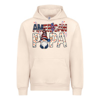 Sandshell American papa with gnome 4th of july Urban Hoodie - HowdyJamesFarm