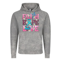 Cloud Rock faith hope love  cross and ribbon Vintage Hoodie - HRA Design Shop