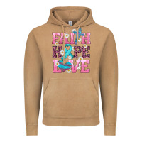 Vintage Camel faith hope love  cross and ribbon Vintage Hoodie - HRA Design Shop