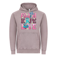 Vintage Zinc faith hope love  cross and ribbon Vintage Hoodie - HRA Design Shop