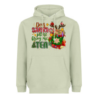 Matcha deer santa please bring me tea Heavyweight Hoodie - MaliasSmallBusiness