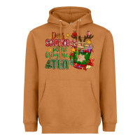 Meerkat deer santa please bring me tea Heavyweight Hoodie - MaliasSmallBusiness