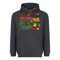 Smoke deer santa please bring me tea Heavyweight Hoodie - MaliasSmallBusiness