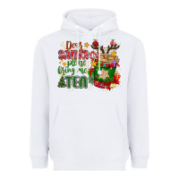 White deer santa please bring me tea Heavyweight Hoodie - MaliasSmallBusiness