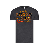 Vintage Black i only smoke the good smokes Vintage Tee - AdoDesignShop