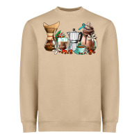 Mushroom coffee tools coffee cups Heavyweight Sweatshirt - AdoDesignShop