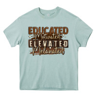 Arona educated motivated elevated melanated Heavy Core Tee - MaliasSmallBusiness