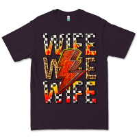 Plum wife wife wife Premium Tee - texasbilliewilder