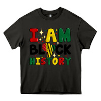 Asphalt i am black history Heavy Core Tee - Artiststas
