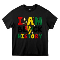 Black i am black history Heavy Core Tee - Artiststas