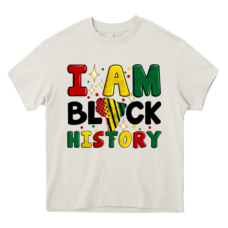 I Am Black History Heavy Core Tee by Artiststas | Teevron