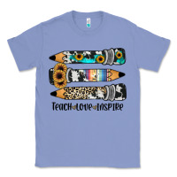 Colony Blue western pencils teach love inspire Classic Tee - JahusDesignShop