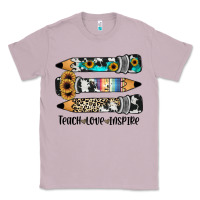 Lilac western pencils teach love inspire Classic Tee - JahusDesignShop