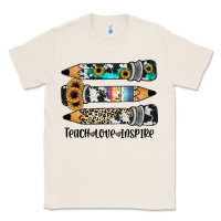 Natural western pencils teach love inspire Classic Tee - JahusDesignShop