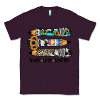 Plum western pencils teach love inspire Classic Tee - JahusDesignShop