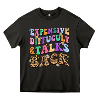 Asphalt expensive diffucult and talks back Heavy Core Tee - MaliasSmallBusiness
