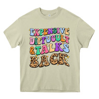 Mossy expensive diffucult and talks back Heavy Core Tee - MaliasSmallBusiness