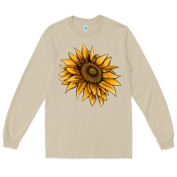 Mushroom sunflower Long Sleeve Tee - AdoDesignShop