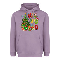 Lavender ho ho ho christmas Heavyweight Hoodie - MaliasSmallBusiness