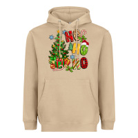 Mushroom ho ho ho christmas Heavyweight Hoodie - MaliasSmallBusiness