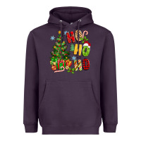 Plum ho ho ho christmas Heavyweight Hoodie - MaliasSmallBusiness