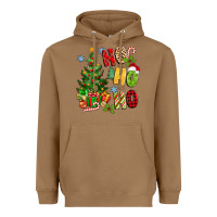 Toasted Coconut ho ho ho christmas Heavyweight Hoodie - MaliasSmallBusiness