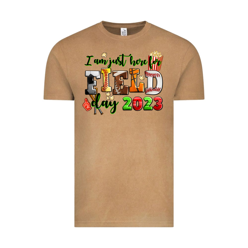 I Am Just Here For Field Day  2023 Vintage Tee by AdoDesignShop | Teevron