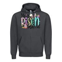 Smoke he is risen indeed Zipper Hoodie - MaliasSmallBusiness