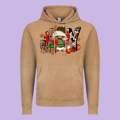 Joy Gnomes Vintage Hoodie Designed By Fadigitalartstudio